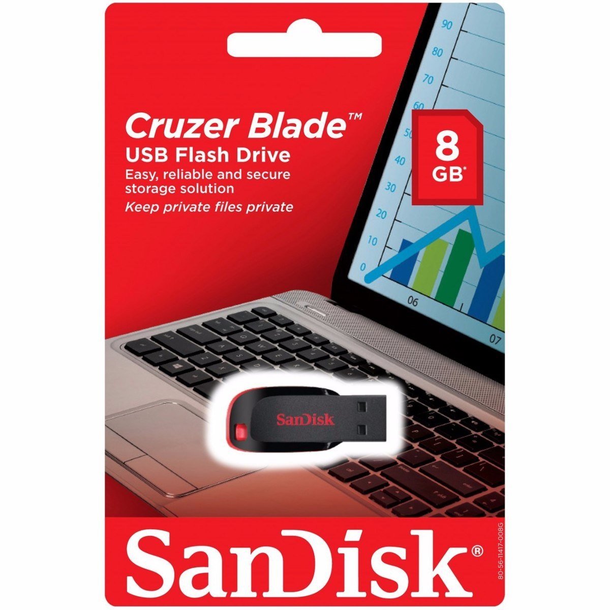 SanDisk Cruzer Blade 8GB Flash Drive