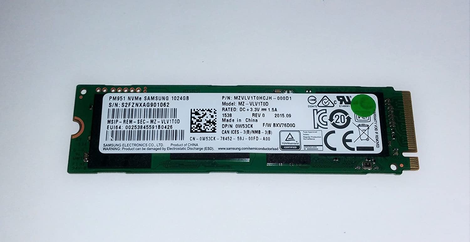 Samsung PM951 1TB NVMe