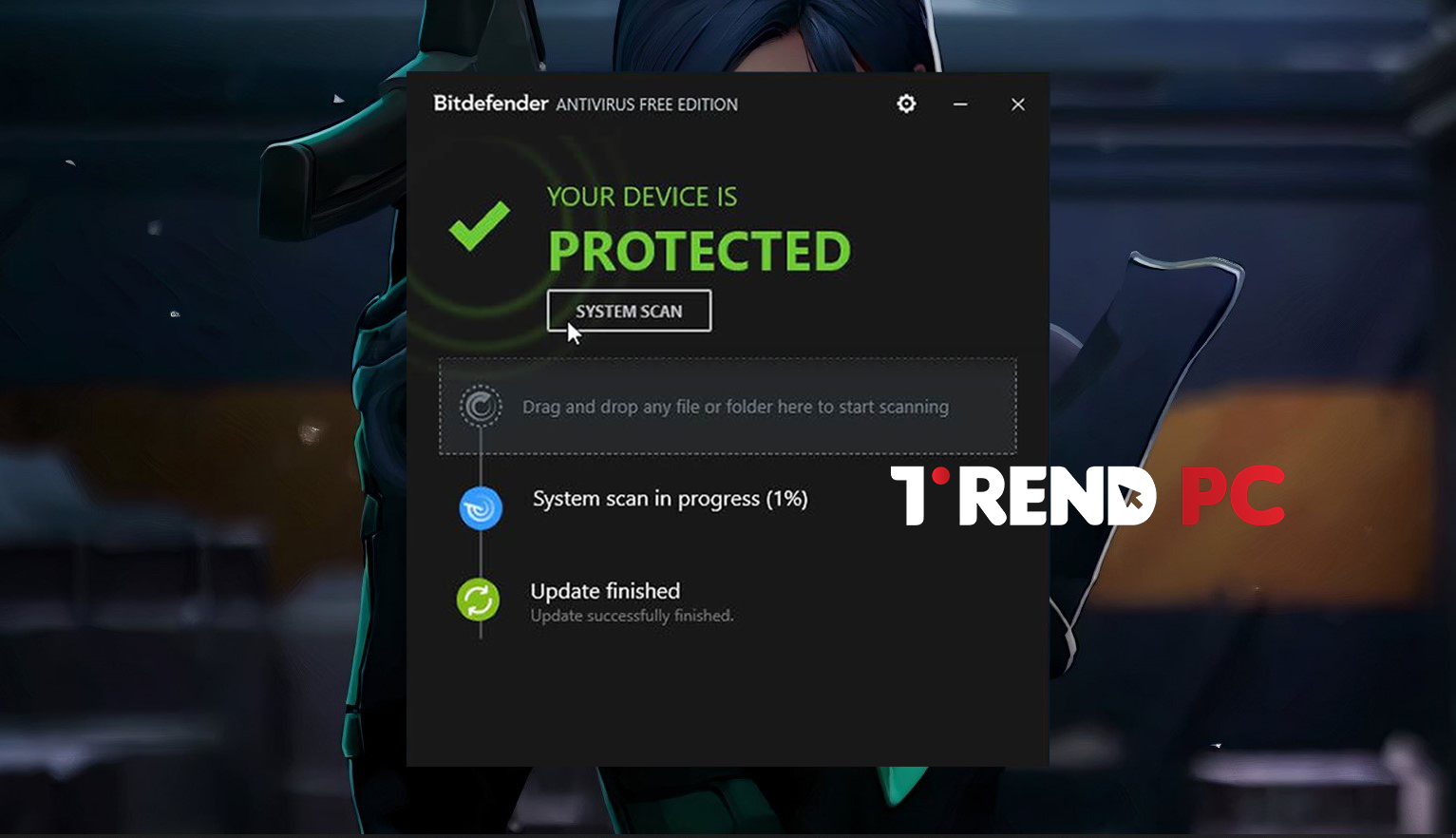 برنامج Bitdefender Antivirus Free Edition