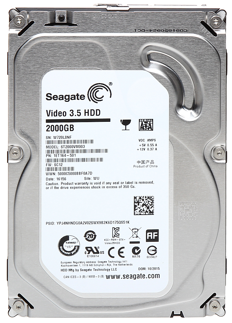 seagate 2TB Hdd