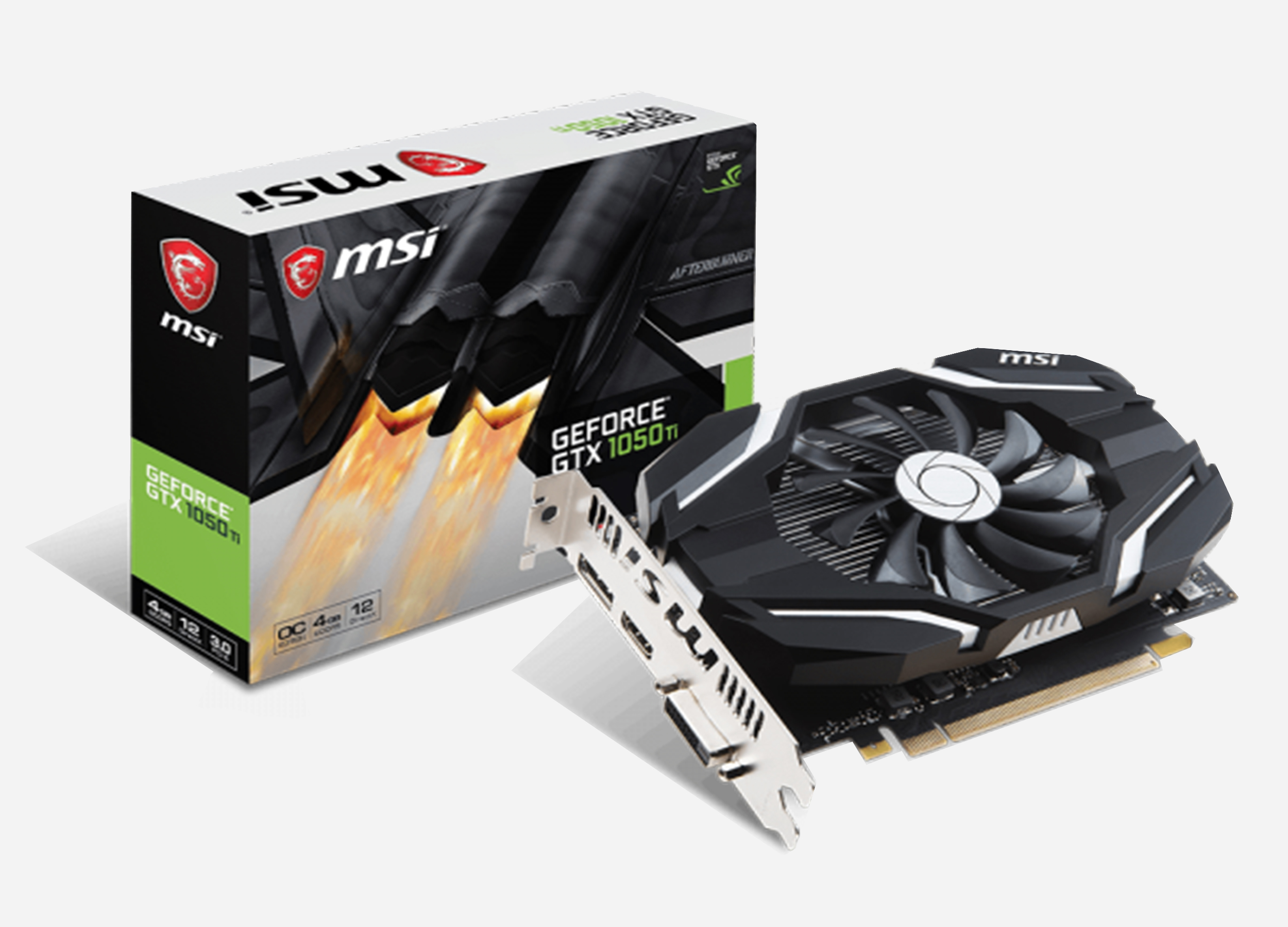 MSI GeForce GTX 1050 Ti 4G OCV1