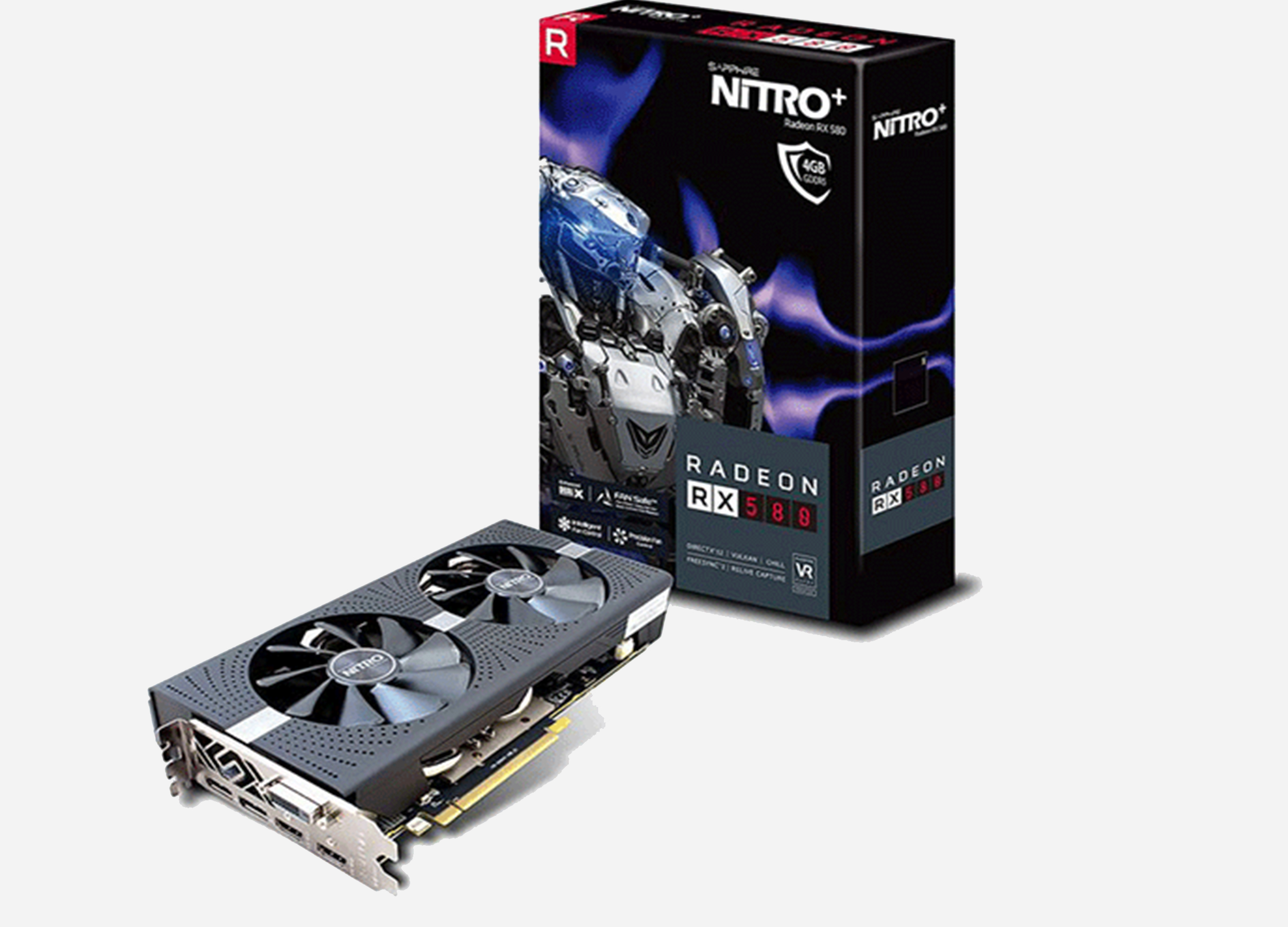 NITRO+ RX 580 8G G5 sapphire