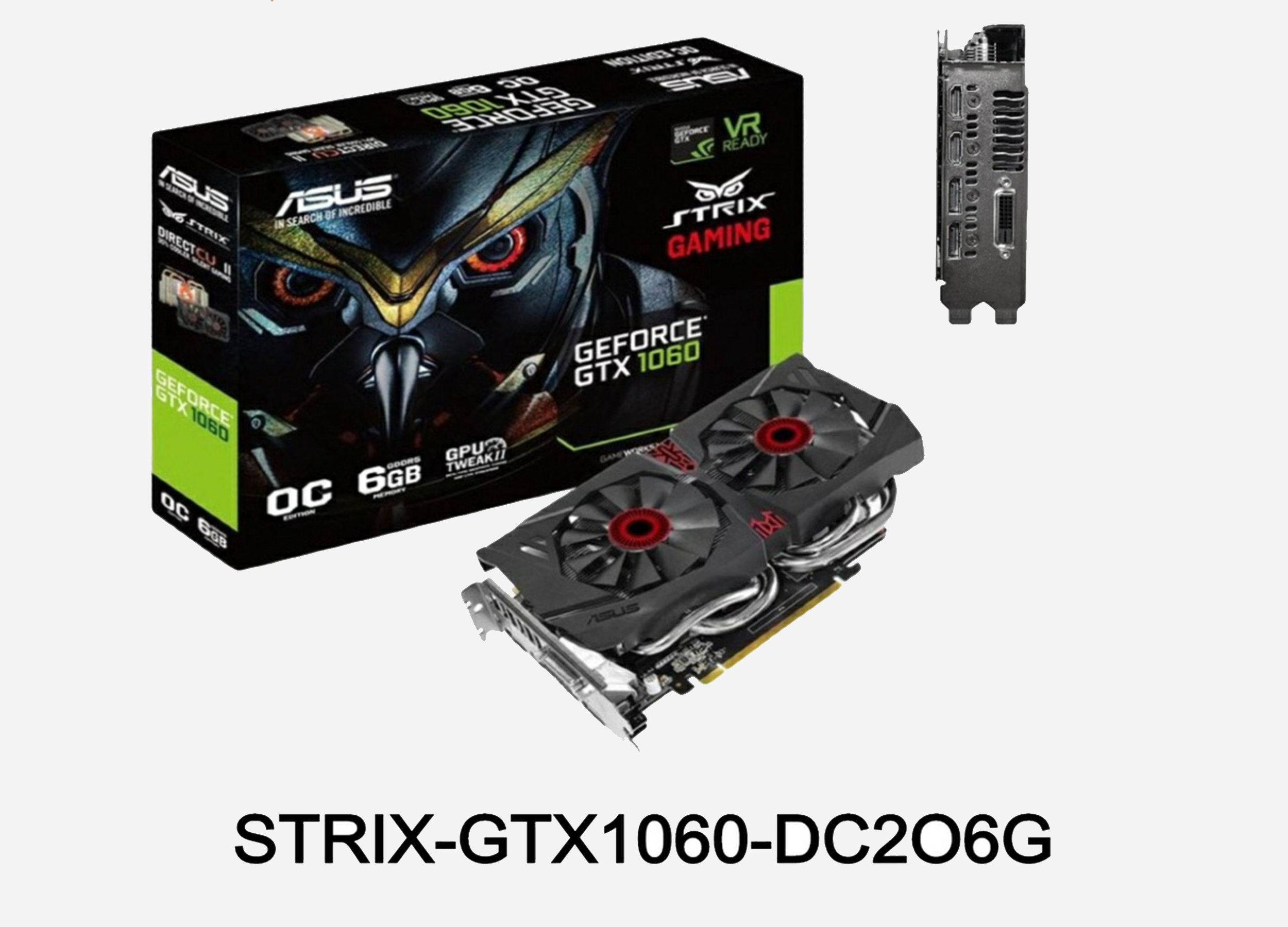 ASUS -GTX1060-DC2O 6G