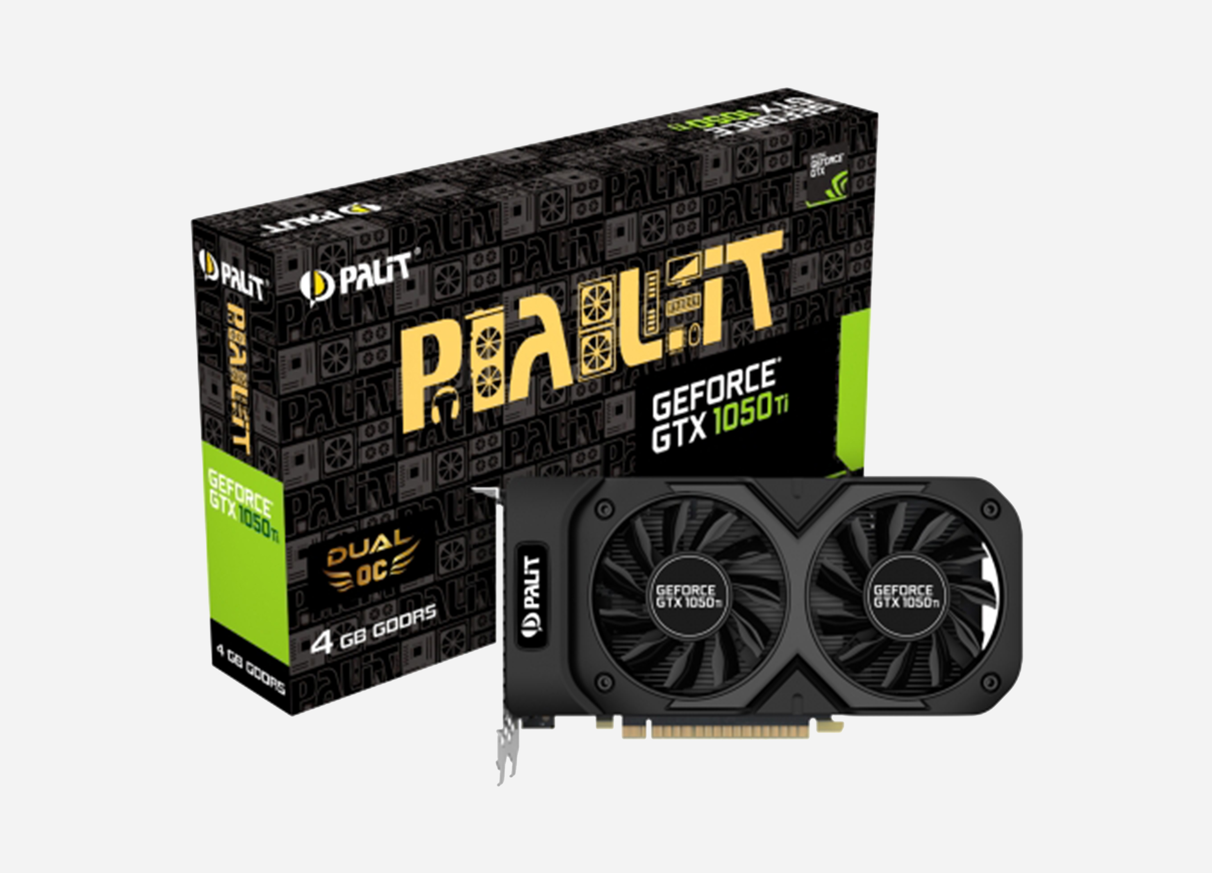 Palit GeForce® GTX 1050 Ti Dual OC