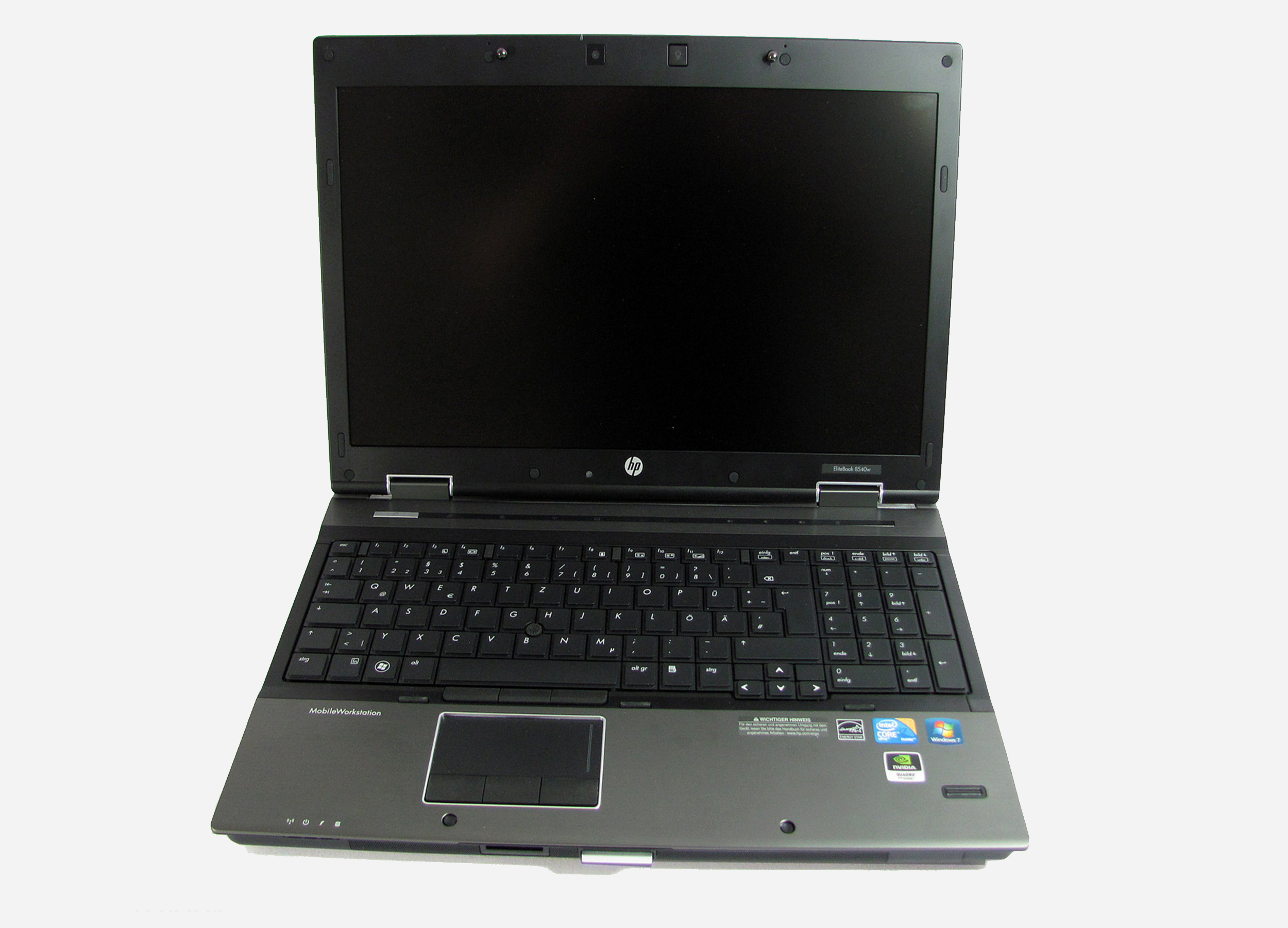 HP Elitebook 8540W Intel i7 620M