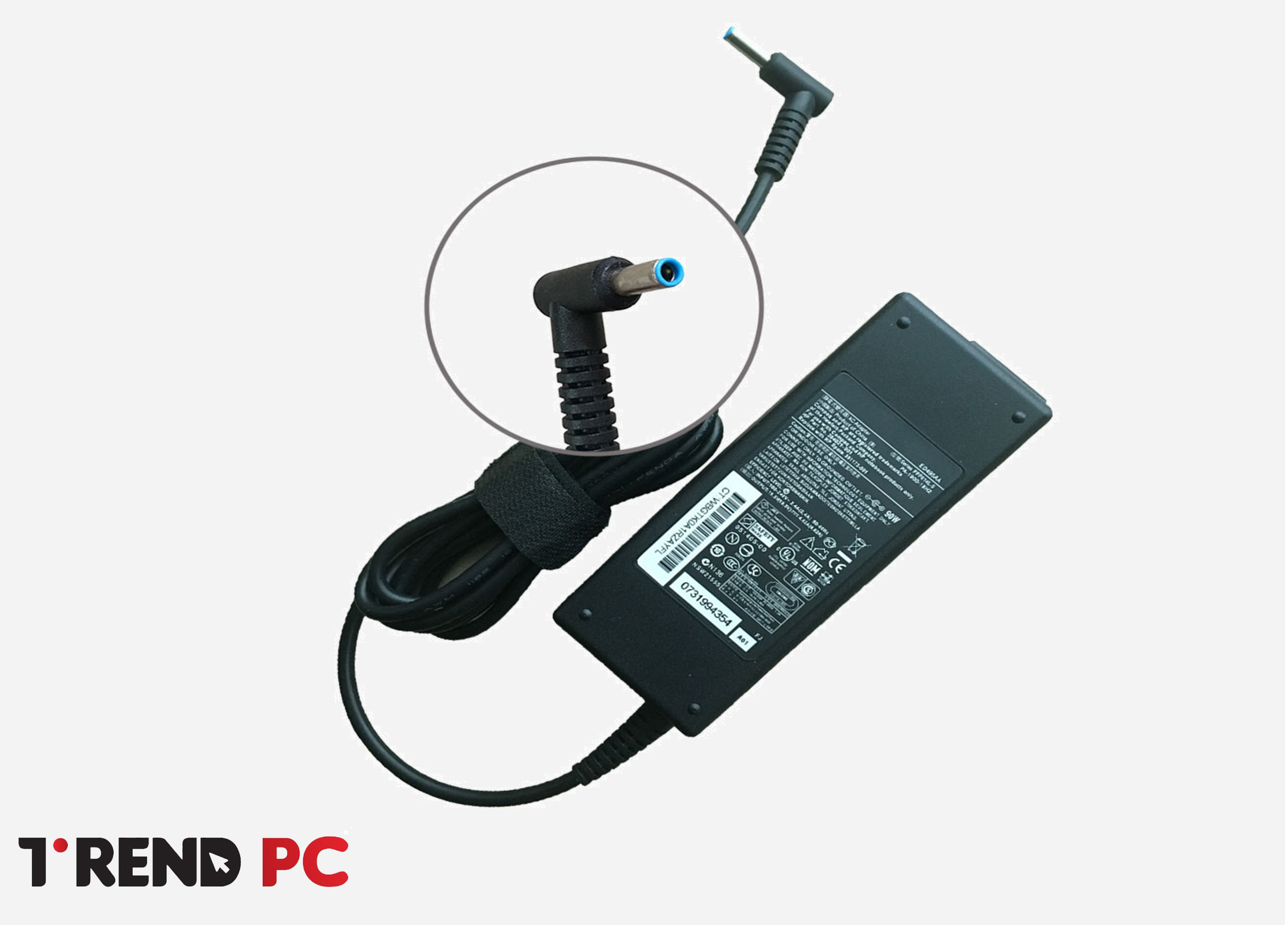 Hp charger blue pin 90w 19.5v 4.62a